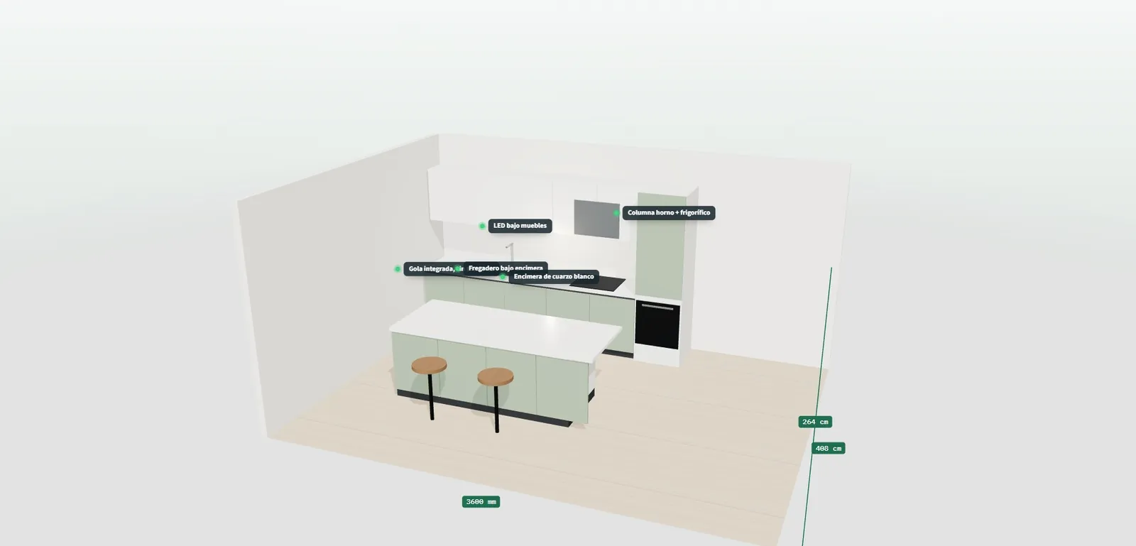 Cómo pedir una cocina modular a fábrica - guía Grup3D