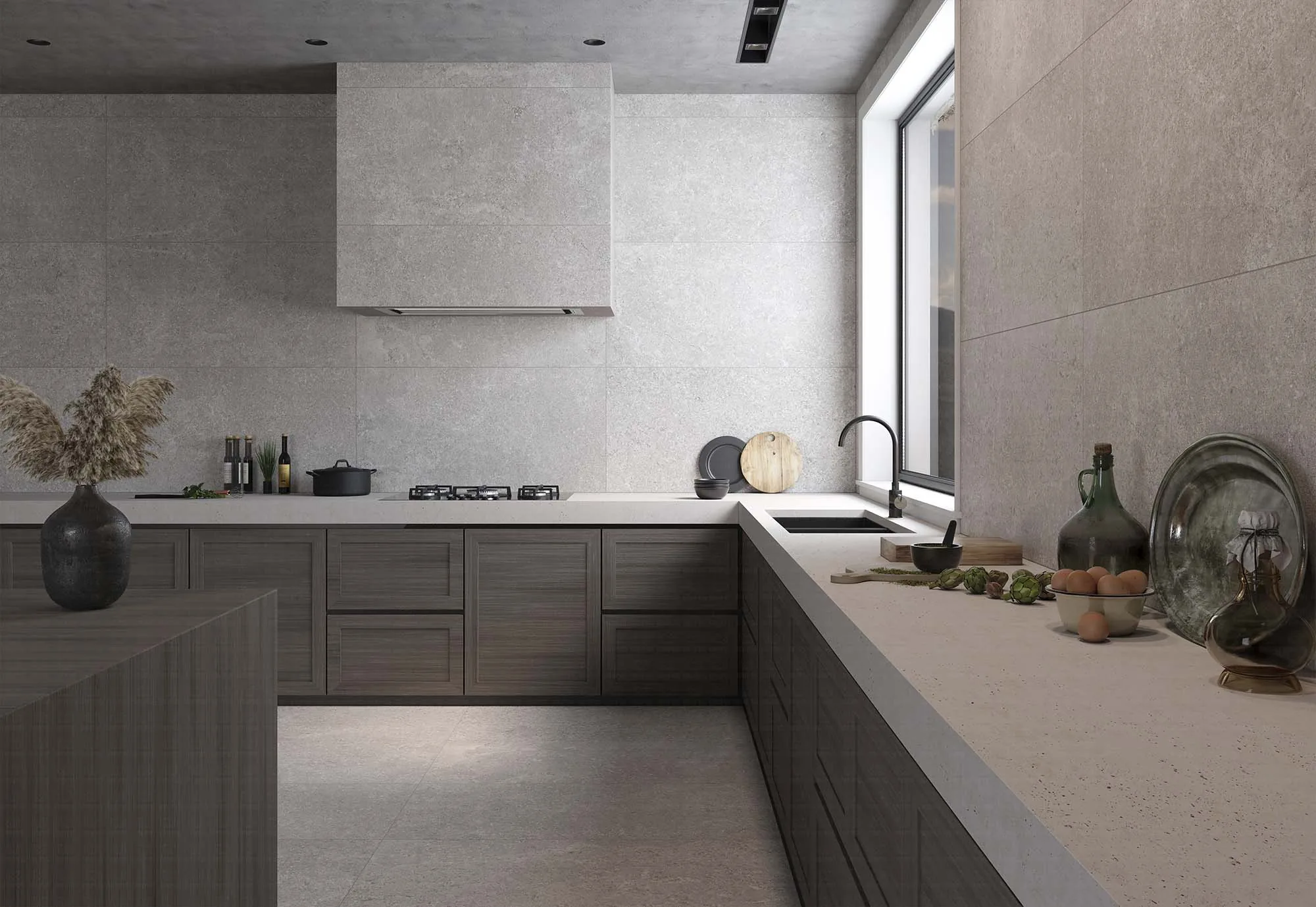 Render 3D de industria realizado por Grup3D