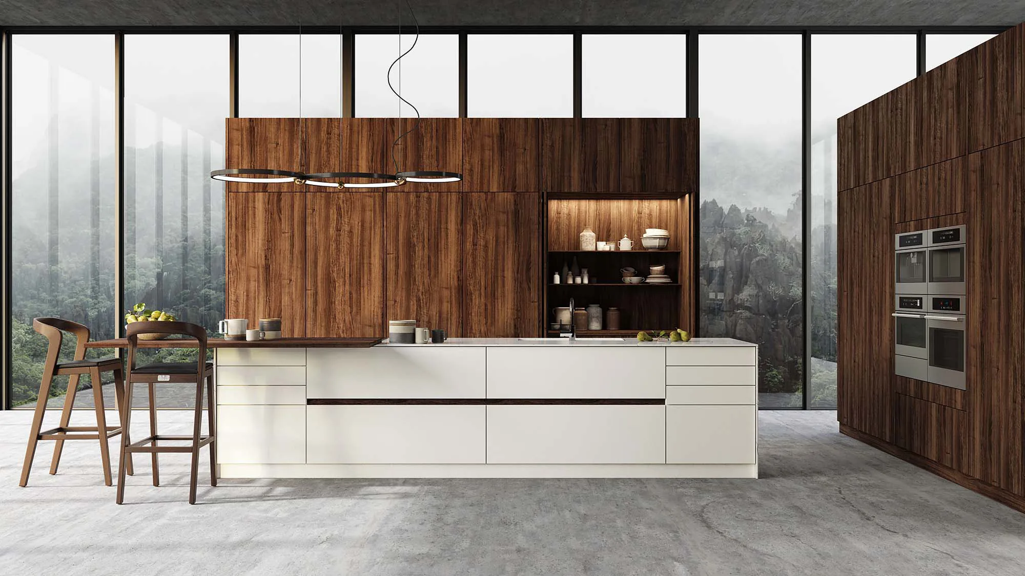 Render 3D de industria realizado por Grup3D