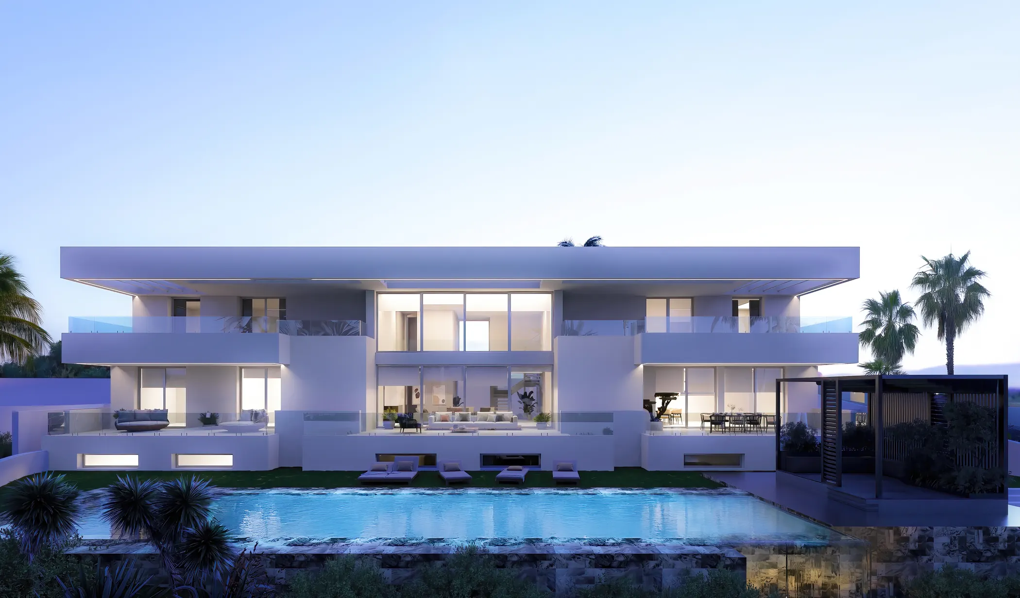 Render 3D de promotoras realizado por Grup3D