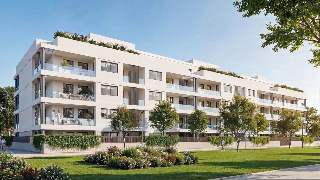 3D render for property developers produced by Grup3D